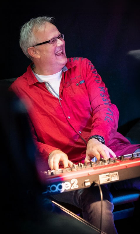 Otto Doe live am Keyboard